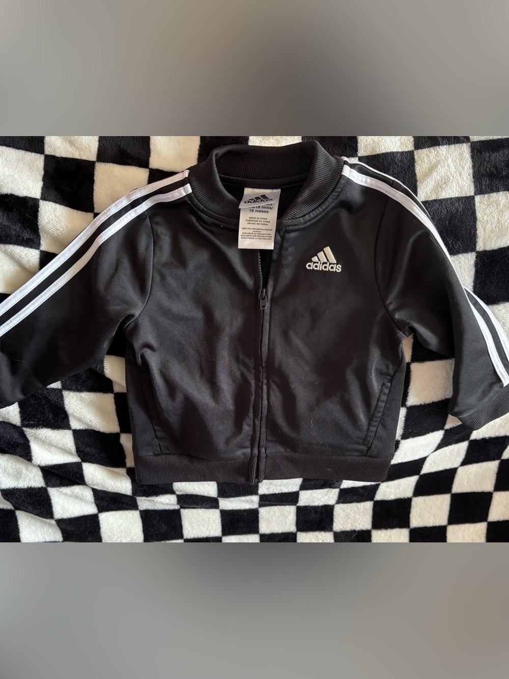 18 month Adidas zip up sweater